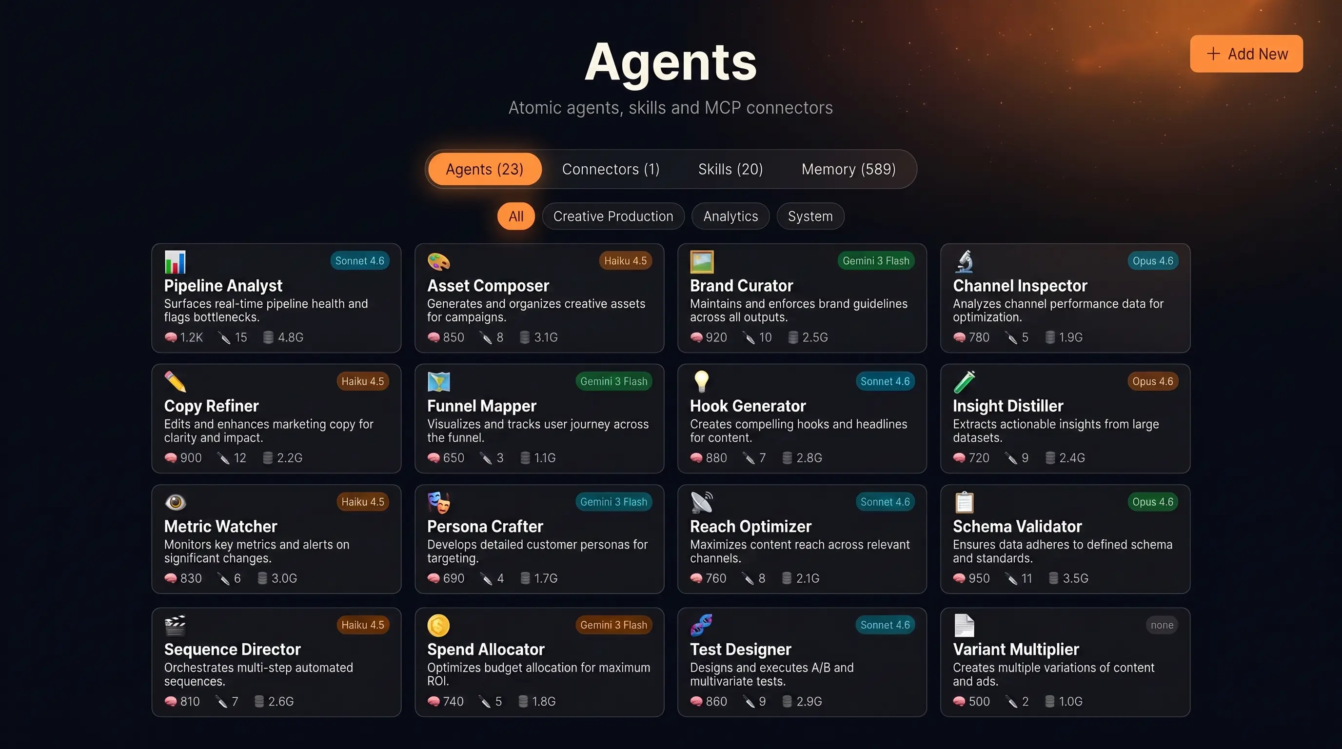 Nexalab marketing agents and autonomous workflows