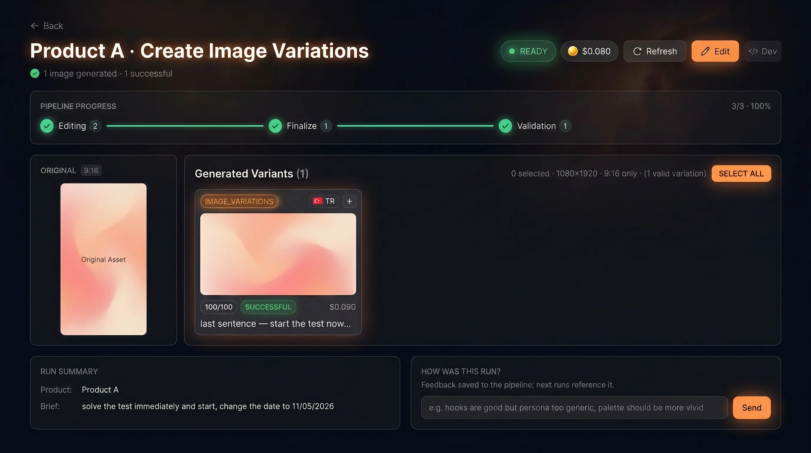 Nexalab creative production pipeline